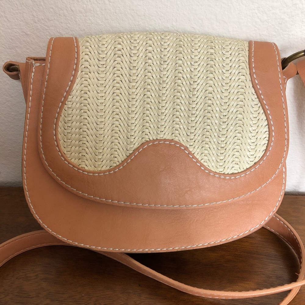 Straw Crossbody Purse, Universal Thread - Picture 2 of 7